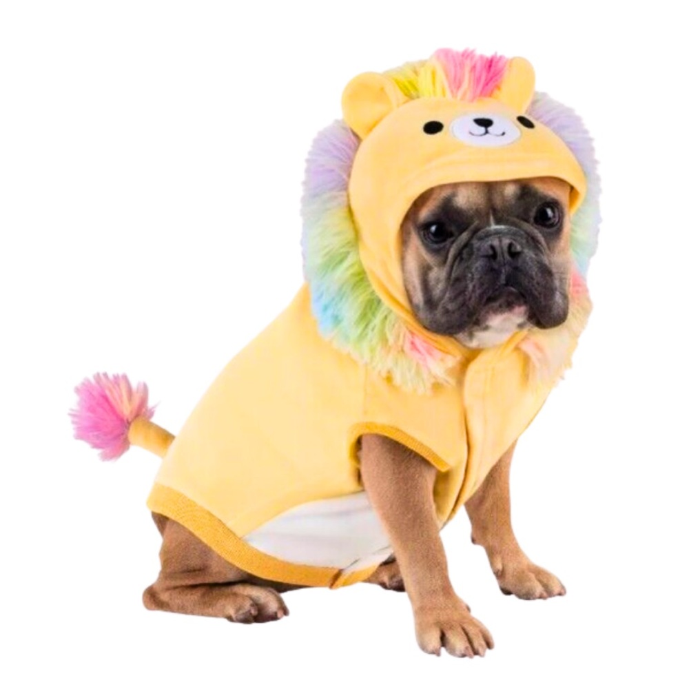 🦁 Leonard Lion Squishmallows Dog Costume SMALL